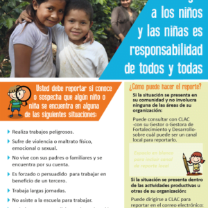 Infografía Proteger a los niños y las niñas es responsabilidad de todos